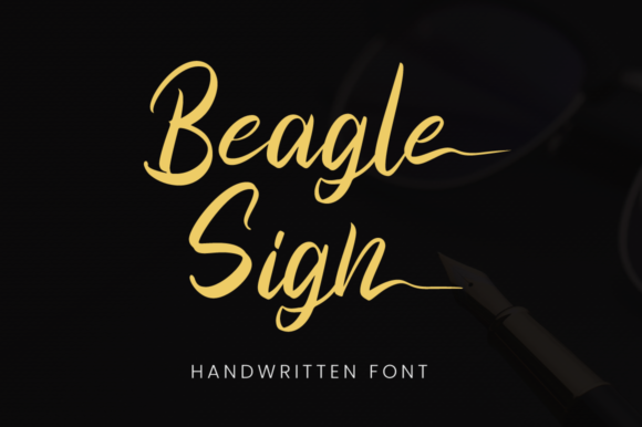 Beagle Sign: A Signature Script Font That Actually Works