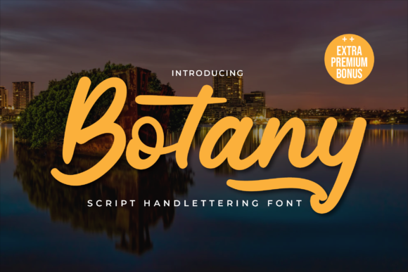 Botany: A Handwritten Font That Makes Your Campaign Feel Human