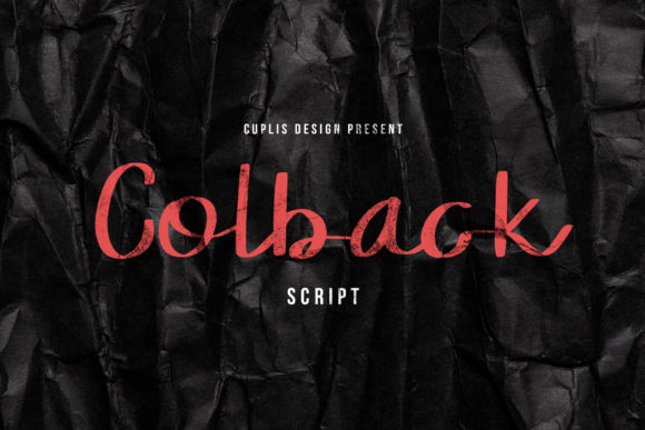 Colback: A Handwritten Font That Makes Your Campaigns Feel Human
