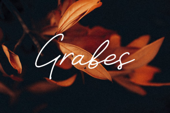 Grabes: A Romantic Script Font for Scroll-Stopping Brand Content