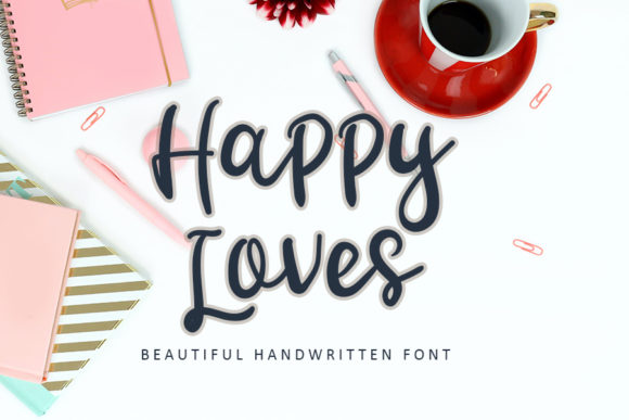 Happy Loves: A Timeless Handwritten Font for Real Branding
