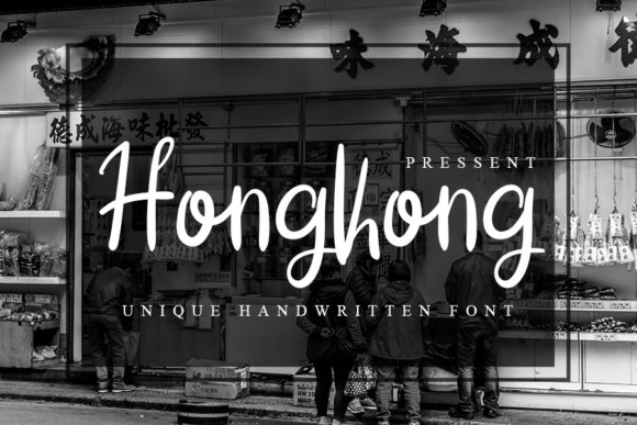 Hongkong: A Handwritten Font with Editorial Calm