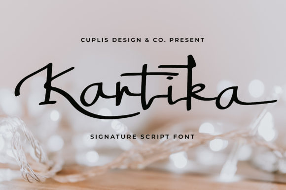 Kartika: A Sweet, Friendly Handwritten Font for Real Branding