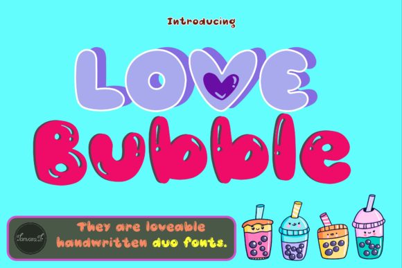 Love Bubble: A Bold Handwritten Font for Digital Branding
