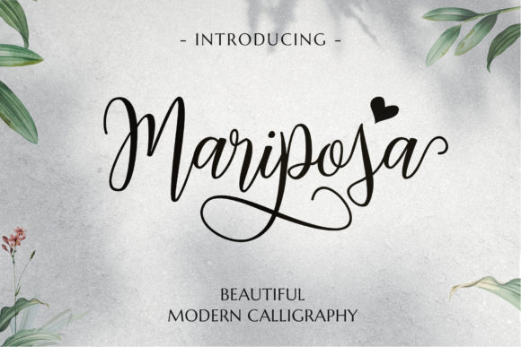 Mariposa: A Delicate Handwritten Font for Editorial Elegance