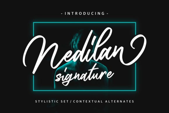 Nedilan: A Handwritten Font with Editorial Grace