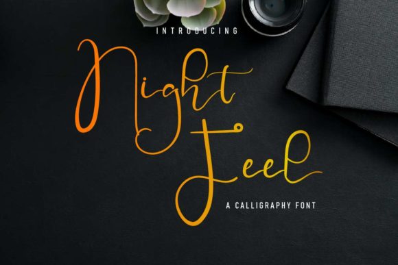 Night Feel: A Delicate Handwritten Font for Thoughtful Makers