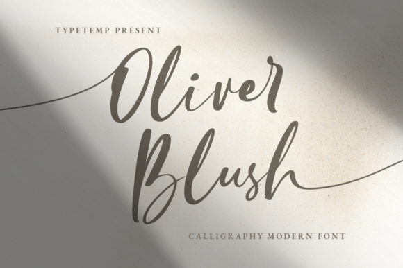 Oliver Blush: A Handwritten Font That Earns Its Place in Real Campaigns