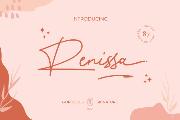 Renissa: A Modern Handwritten Font for Authentic Branding