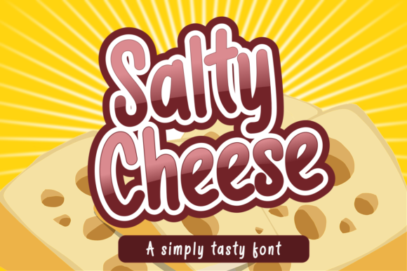 Salty Cheese Font: A Scroll-Stopping Handwritten Typeface for Marketers