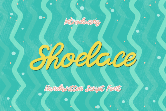 Shoelace: A Playful Handwritten Typeface for Brand Personality