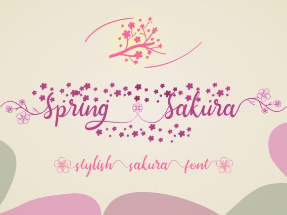 Spring Sakura: A Delicate Script Font for Campaign Moments That Breathe