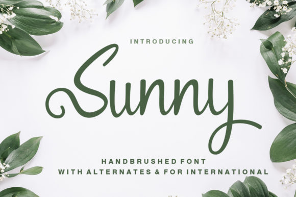 Sunny: A Handwritten Font That Lifts Your Digital Brand