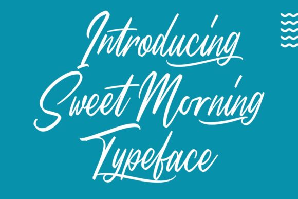 Sweet Morning: A Handwritten Font That Makes Your Brand Feel Warmer