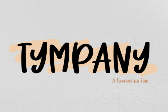 Tympany Font: A Quirky Handwritten Typeface That Actually Works